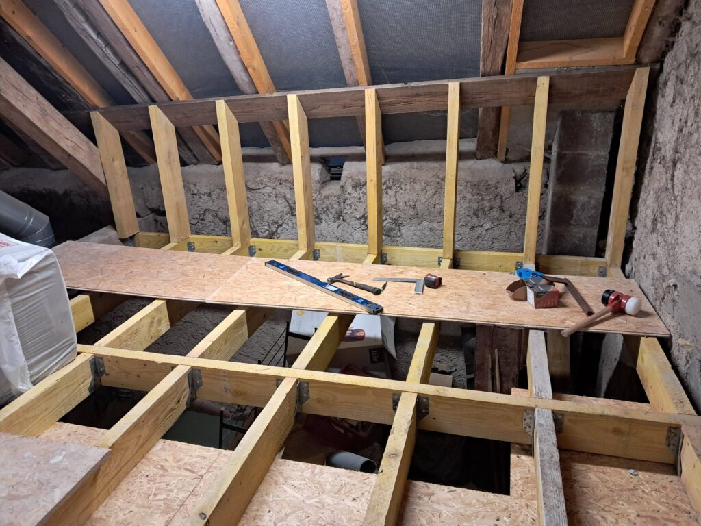 PY Thomas - solivage et aménagement de comble
